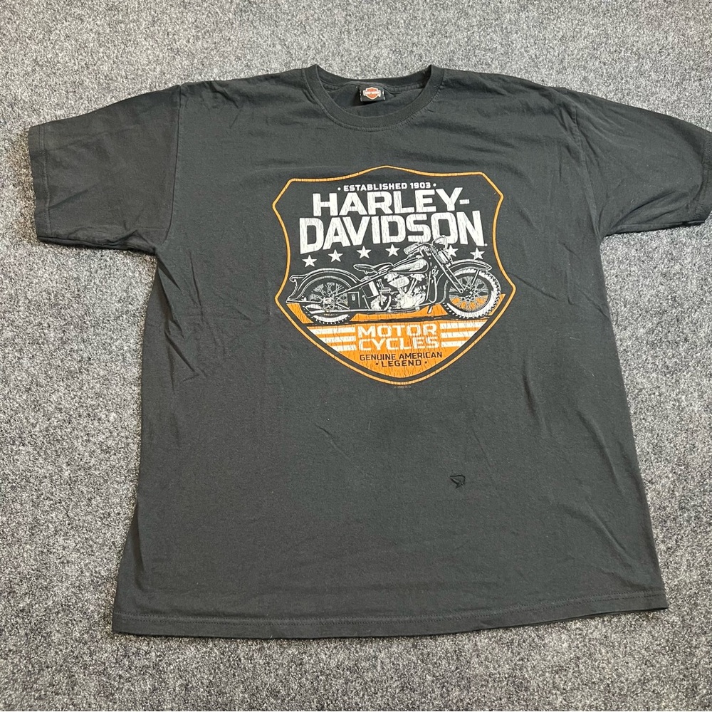 Harley-Davidson Milwaukee WI Museum Graphic T-Shirt XL Biker Tee